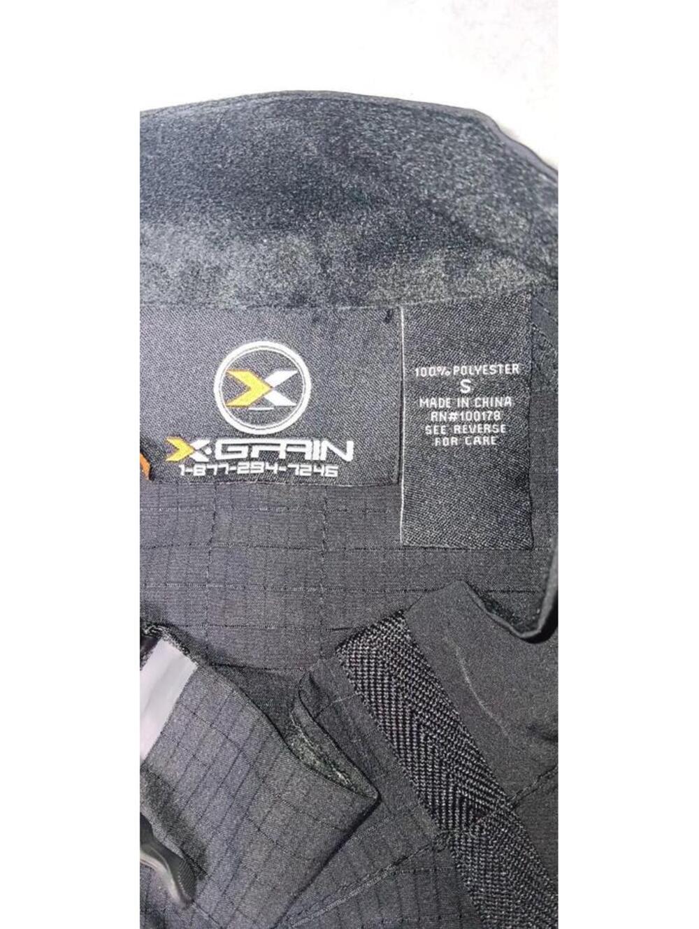X-grain Sportswear Windbreaker Partial Zip Up Jacket Mens Size Small Black... - Picture 2 of 13